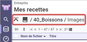 Mise en évidence de la navigation par le fil d'Ariane