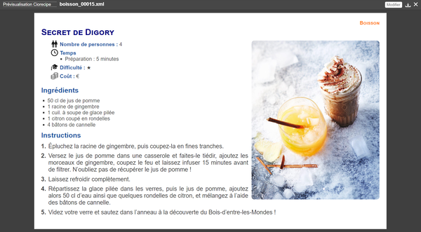 exemple texte habillé