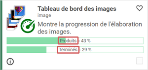 mise en évidence du libellé en français dans la jauge