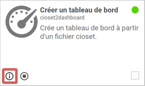 Mise en évidence de picto d'information sur un travail